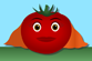 Tomasina Tomato.  An animation with ActionScript 3 in Flash CS5.